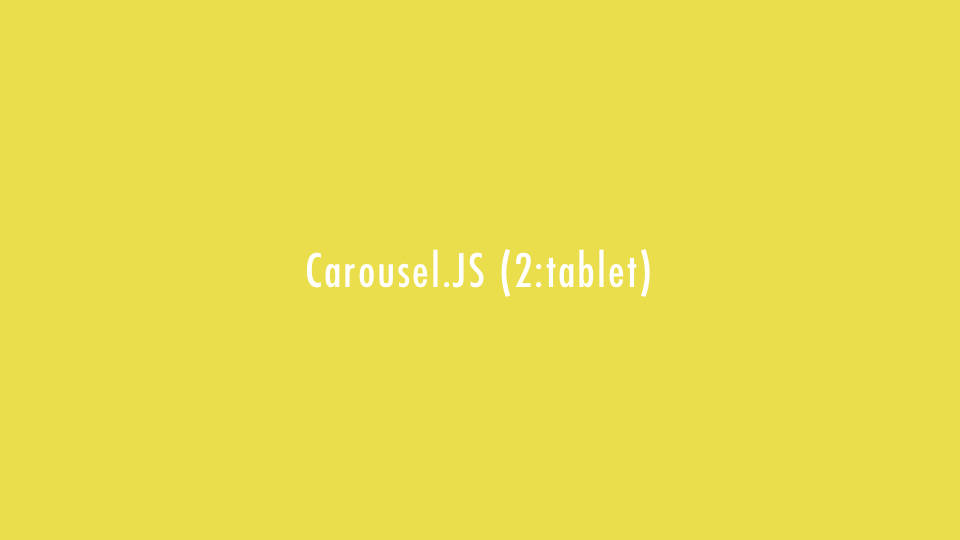 Carousel.js - A simple Javascript carousel